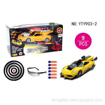 Deformation of the car
